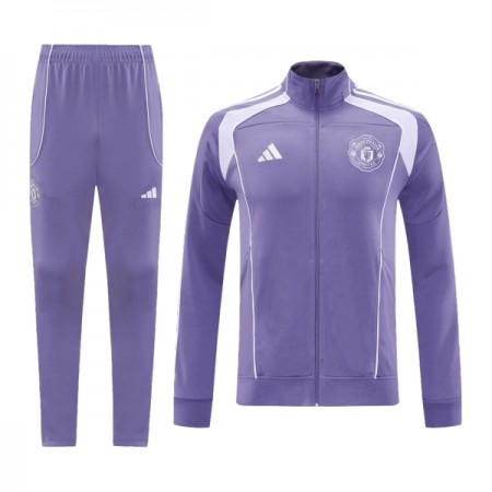Goedkope Manchester United Trainingsjack Pak 2025-26 Purper Goedkope Manchester United Trainingsjack Pak 2025-26 Purper
